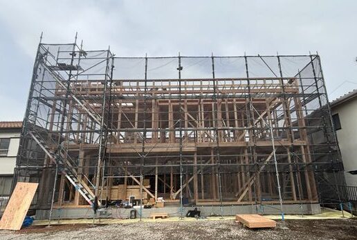 信頼関係が生んだ上棟